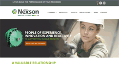 Desktop Screenshot of nexson-group.com
